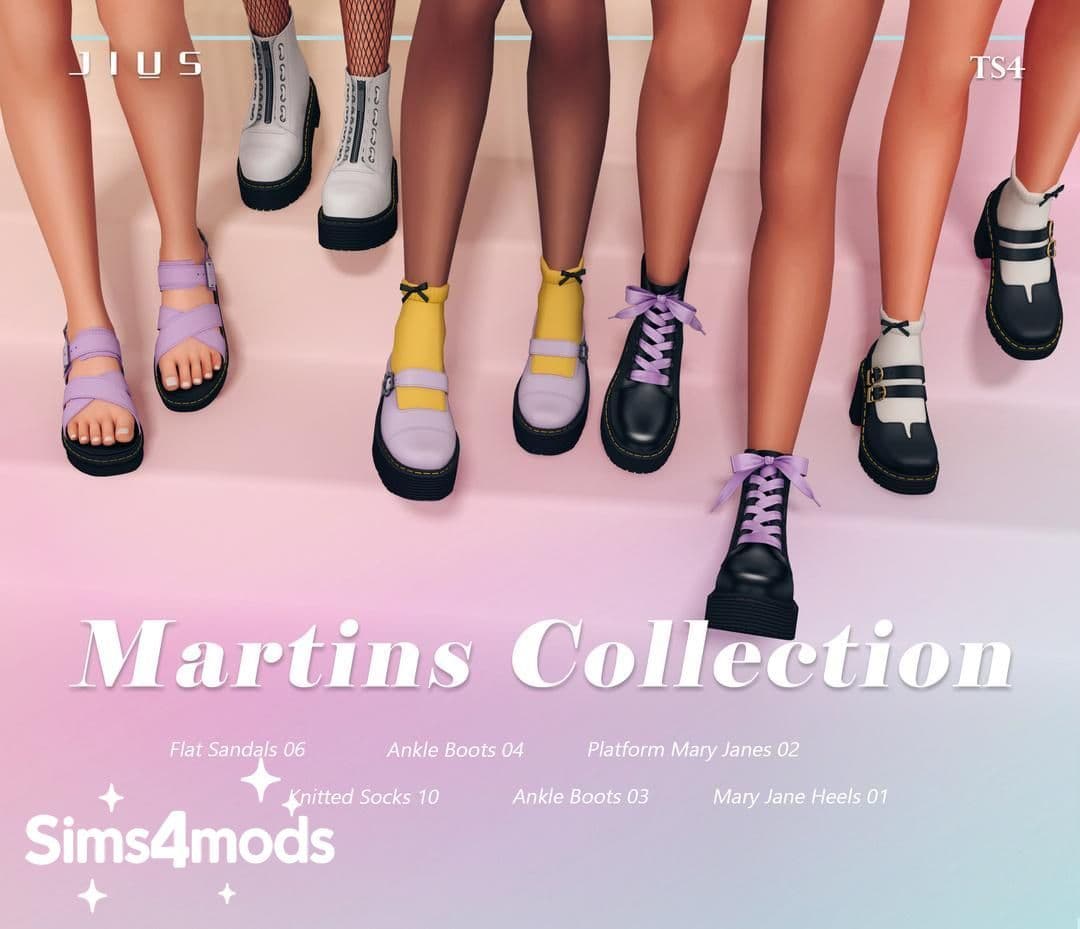 Скриншот мода Коллекция обуви Martins Collection